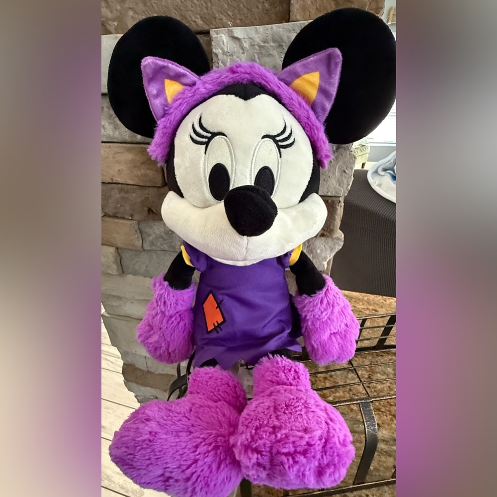 Disney Store Minnie Mouse Halloween Cat Disney original